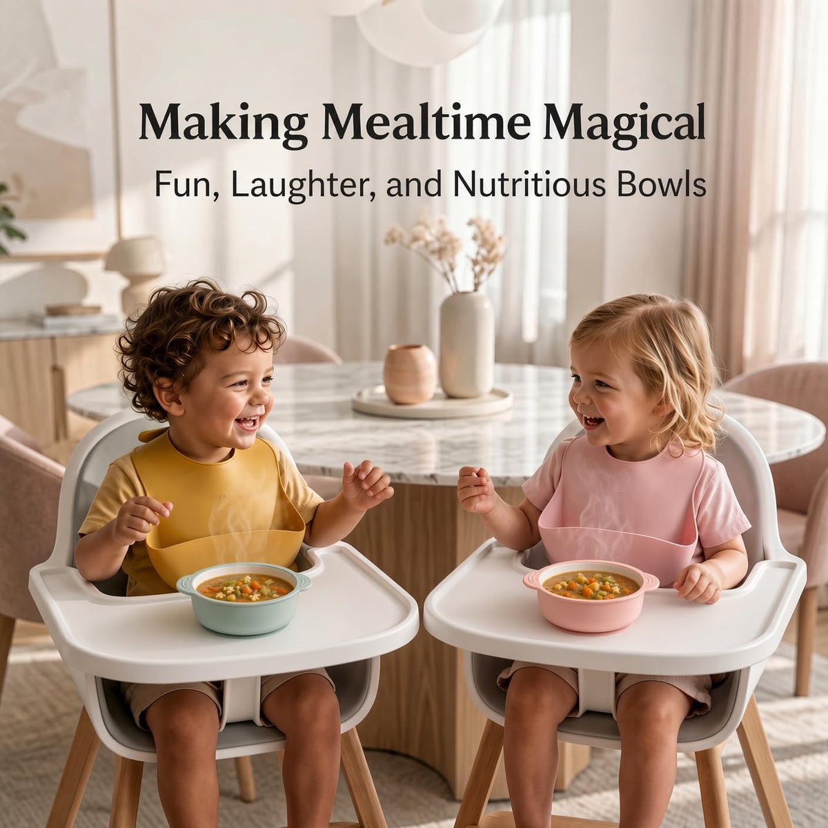 Enzadri Bol en Silicone à Ventouse avec Plaque en Porcelaine Pour bébé, Tout-Petit, 100% alimentaire, sans BPA. Idéale Pour le début de la Diversification des repas, Caramel